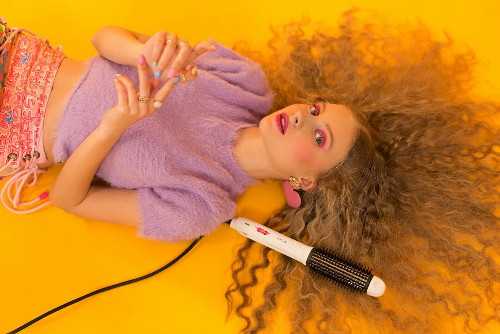 corded curling iron